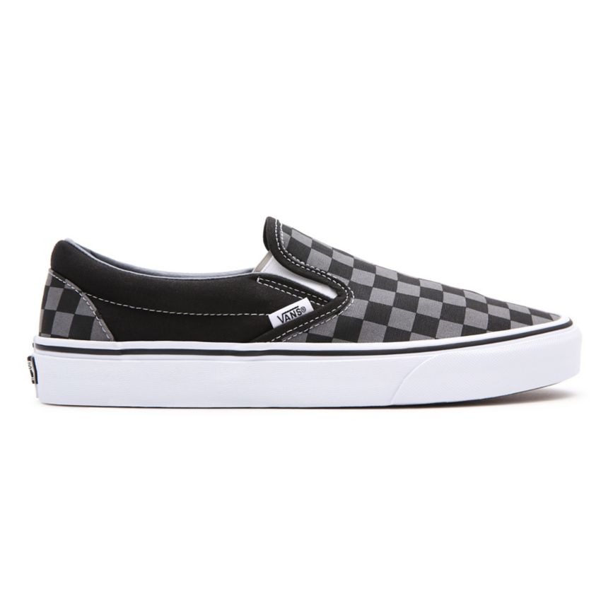 Men's Vans Checkerboard Classic Slip-On Sale - Vans Classic Shoes Online